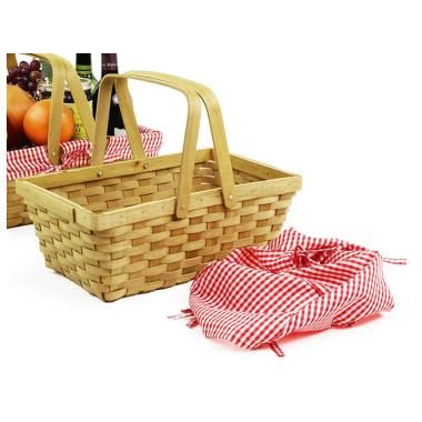 woodchip rectangle shop double folding handle cloth liner sd59 1
