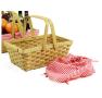 woodchip rectangle shop double folding handle cloth liner sd59 1