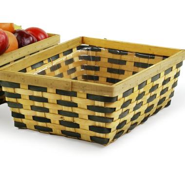 woodchip rectangle tray 2 tone td61 1 handles bowls trays