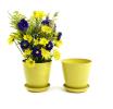 65  biodegradable pot tray yellow pe07 1y wholesale basket containers