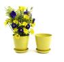 65  biodegradable pot tray yellow pe07 1y wholesale basket containers