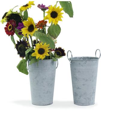 french bucket white wash by885 1 wholesale metal containers market buckets