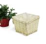 willow square top deep tray sewn lining pw67 1lg