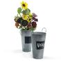 french bucket chalk board vintage by883 1vinch wholesale metal containers
