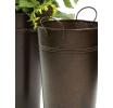 french bucket powder coated brown by886 1br wholesale metal containers market