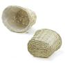 willow oval deep tray sewn lining pw23 1lg handles