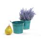 5  tin pot translucent teal by03 1ttl wholesale metal containers pails