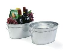 12  galvanized oval deep tub by29 1 wholesale metal containers