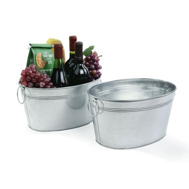12  galvanized oval deep tub by29 1 wholesale metal containers