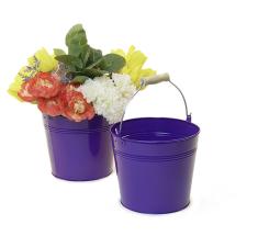 85  pail purple distressed zby09 1prp wholesale metal containers pails pots scratches
