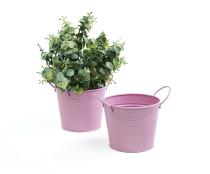 5  tin pot light pink by03 1lp wholesale metal containers pails