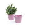 5  tin pot light pink by03 1lp wholesale metal containers pails