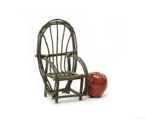 peacock log chair yl39 1 wholesale craft items 6 8 inch novelty single