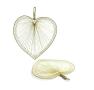 twine heart fan xx80 1 wholesale craft items wall baskets