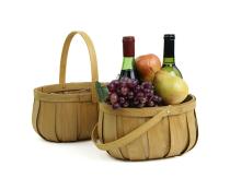 woodchip oval shop sd39 1 wholesale basket containers handled baskets medium