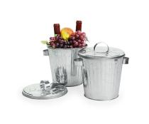 8  galvanized trash by65 1 wholesale metal containers novelty 6