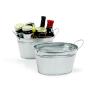 galvanized oval small tub by31 1 wholesale metal containers tubs 9