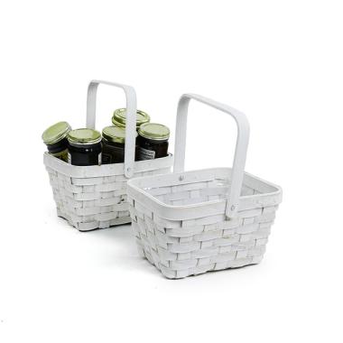 small woodchip rect shop white sd33 1w wholesale basket containers handled baskets