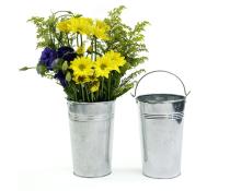 french bucket galvanized by884 1 wholesale metal containers market buckets 6