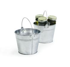 6  galvanized pail by43 1 wholesale metal containers pails pots 6
