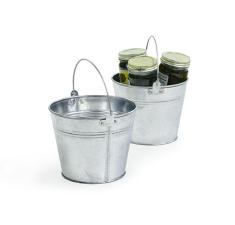 6  galvanized pail by43 1 wholesale metal containers pails pots medium