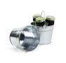 6  galvanized pail by43 1 wholesale metal containers pails pots medium