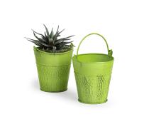 4  mini pail antique green w cove pattern by04 1ag wholesale