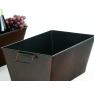 14  rectangle tin tray rust finish ty35 1rst wholesale metal containers