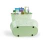 12  tin oval tub sage green by12 1gr wholesale metal containers