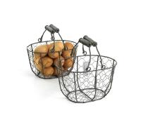 8  wire basket brown bale handles sy166 1br wholesale containers 6