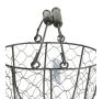 8  wire basket brown bale handles sy166 1br wholesale containers 6