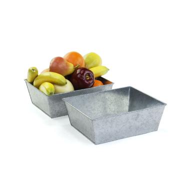 975  rectangle galvanized tray ty49 1 wholesale metal containers square