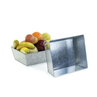 975  rectangle galvanized tray ty49 1 wholesale metal containers square