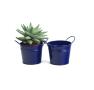5  round tin pot royal blue by03 1rb wholesale metal containers pails