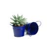 5  round tin pot royal blue by03 1rb wholesale metal containers pails
