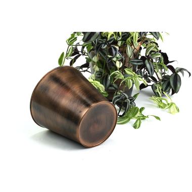 75  tin pot cover antique brown 6  by441 1abr wholesale