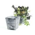 ribbed tin pot cover 85  acid white wash ty88 1 wholesale