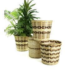 bamboo pot cover assorted 10  po110 1 wholesale basket containers