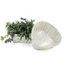 bamboo triangular pot white po03 1w wholesale basket containers covers