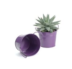 5  tin pot purple by03 1prp wholesale metal containers pails