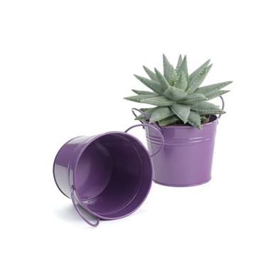 5  tin pot purple by03 1prp wholesale metal containers pails