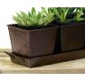 metal powder coated brown herb container by42 1br wholesale containers