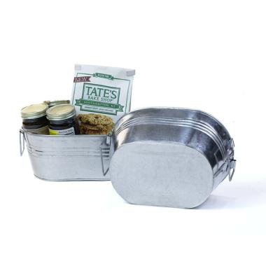 small galvanized oval tub by872 1 wholesale metal containers tubs 9