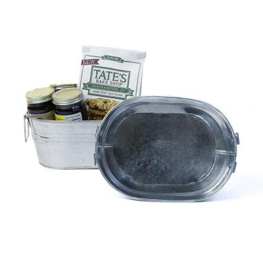 small galvanized oval tub by872 1 wholesale metal containers tubs 9