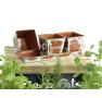 verdigriscopper herb container by42 1ver wholesale metal containers pails pots rectangle square