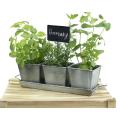 vintage herb container by42 1vin wholesale metal containers pails pots rectangle square