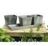 vintage herb container by42 1vin wholesale metal containers pails pots rectangle square
