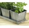 vintage herb container by42 1vin wholesale metal containers pails pots rectangle square