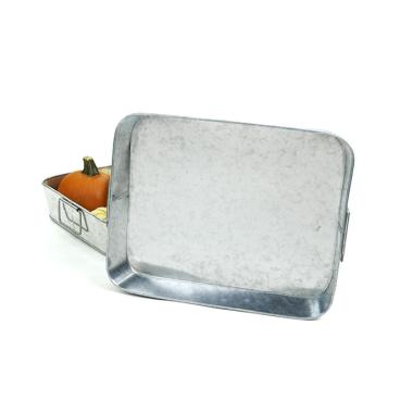15x12x3 rectangle galvanized tray ty37 1 wholesale metal containers rect sq ov