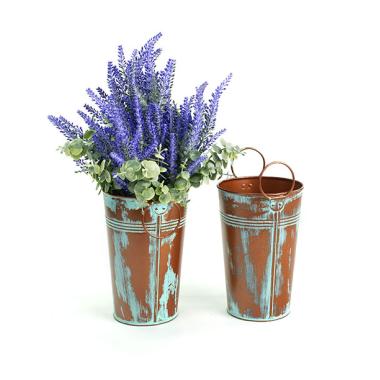 french bucket verdigris by885 1ver wholesale metal containers market buckets 6